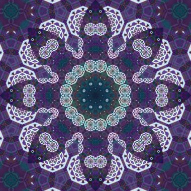 Kusursuz kare desenli. Sanat eseri. Kaleydoskop