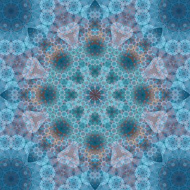 Kusursuz kare desenli. Sanat eseri. Kaleydoskop