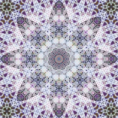 Kusursuz kare desenli. Sanat eseri. Kaleydoskop