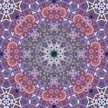 Kusursuz kare desenli. Sanat eseri. Kaleydoskop