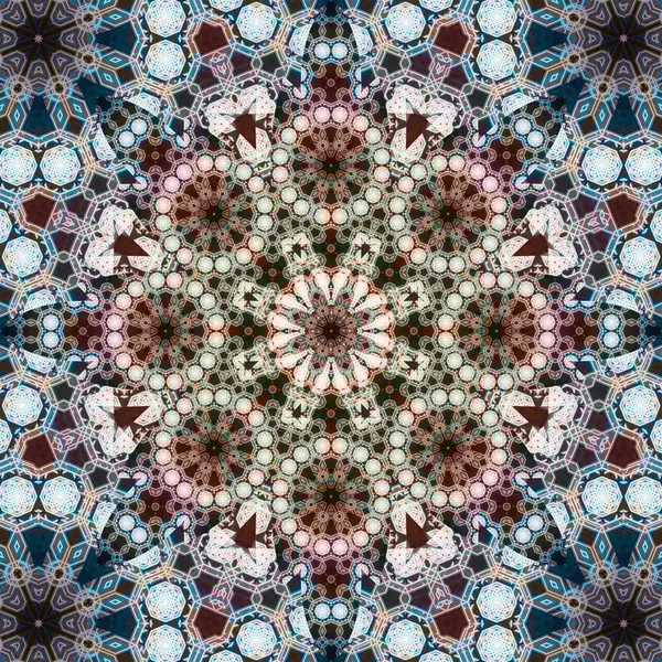 stock image Seamless square pattern texture. Art pattern. Kaleidoscope