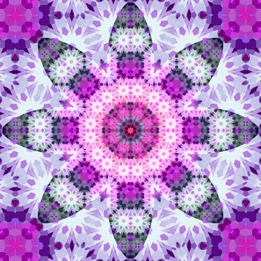 Kusursuz kare desenli. Sanat eseri. Kaleydoskop