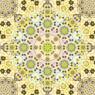 Kusursuz kare desenli. Sanat eseri. Kaleydoskop