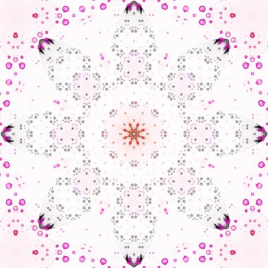 Kusursuz kare desenli. Sanat eseri. Kaleydoskop