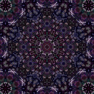 Kusursuz kare desenli. Sanat eseri. Kaleydoskop