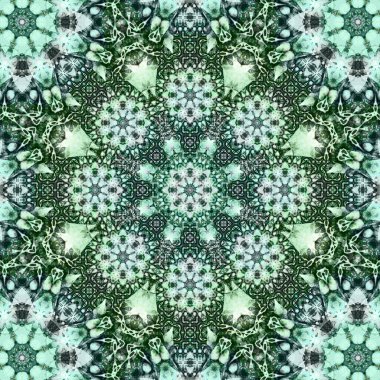 Kusursuz kare desenli. Sanat eseri. Kaleydoskop