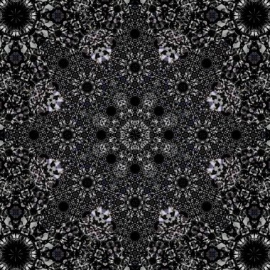 Kusursuz kare desenli. Sanat eseri. Kaleydoskop