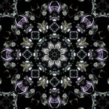 Kusursuz kare desenli. Sanat eseri. Kaleydoskop