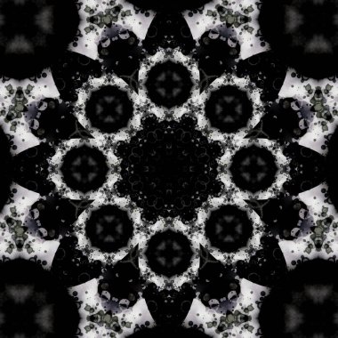 Kusursuz kare desenli. Sanat eseri. Kaleydoskop