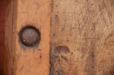 Eski ahşap doku. Doğal ahşap fotoğrafı. Kaba ahşap doku.