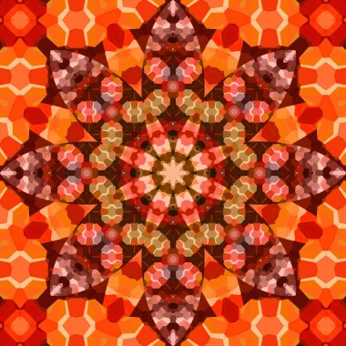 Kusursuz soyut kare deseni. Etnik desen.