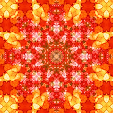 Kusursuz soyut kare deseni. Etnik desen.