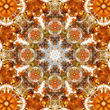 Kusursuz soyut kare deseni. Etnik desen.