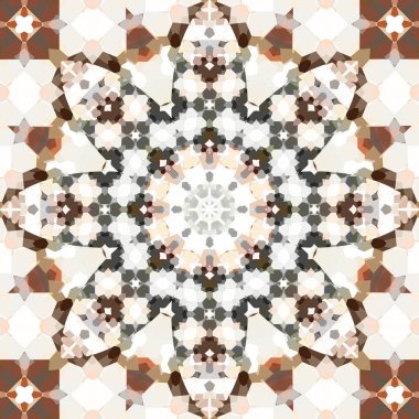 Kusursuz soyut kare deseni. Etnik desen.