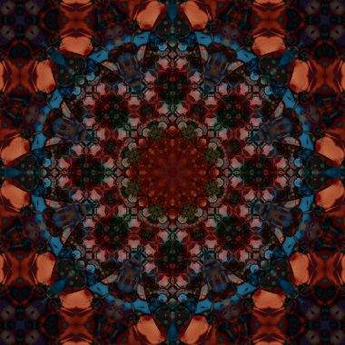 Kusursuz soyut kare deseni. Etnik desen.