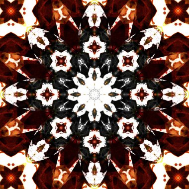 Kusursuz soyut kare deseni. Etnik desen.