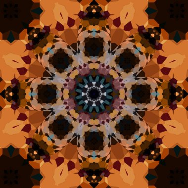 Kusursuz soyut kare deseni. Etnik desen.