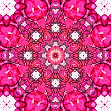 Kusursuz soyut kare deseni. Etnik desen.