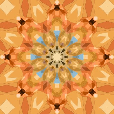 Kusursuz soyut kare deseni. Etnik desen.