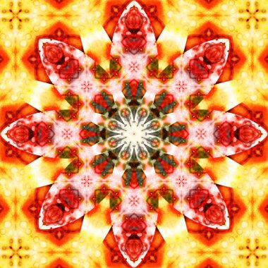 Kusursuz soyut kare deseni. Etnik desen.