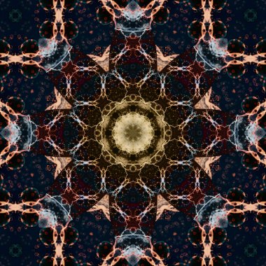 Kusursuz soyut kare deseni. Etnik desen.