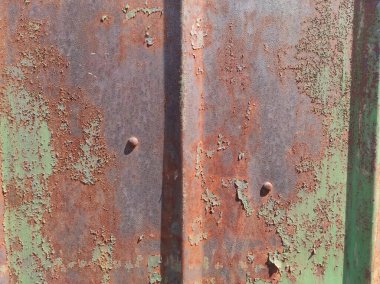 Paslı eski metal dokusu. Soyut resim.