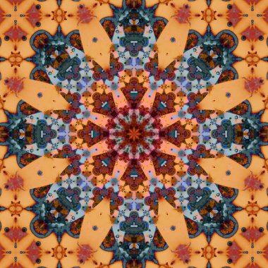 Kusursuz soyut kare deseni. Etnik desen.