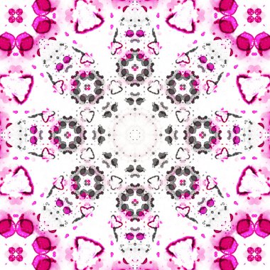 Kusursuz soyut kare deseni. Etnik desen.