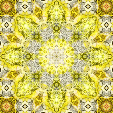 Kusursuz soyut kare deseni. Etnik desen.