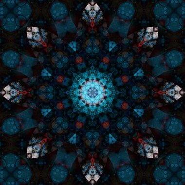 Kusursuz soyut kare deseni. Etnik desen.