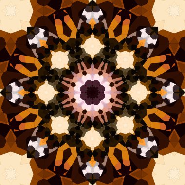 Kusursuz soyut kare deseni. Etnik desen.