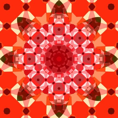 Kusursuz soyut kare deseni. Etnik desen.