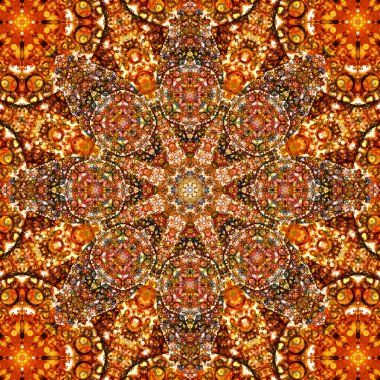 Kusursuz soyut kare deseni. Etnik desen.