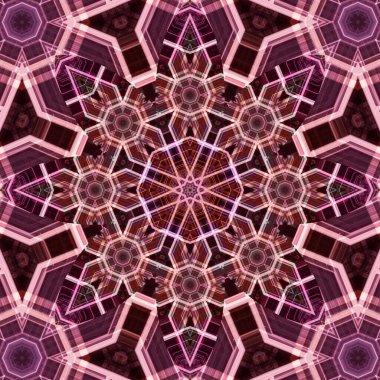 Kusursuz soyut kare deseni. Etnik desen.