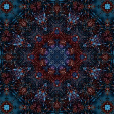 Kusursuz soyut kare deseni. Etnik desen.