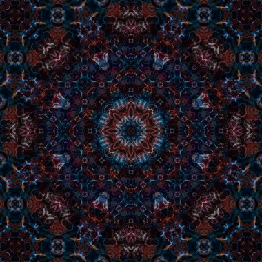 Kusursuz soyut kare deseni. Etnik desen.