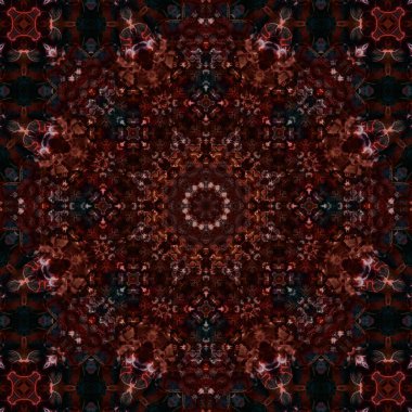 Kusursuz soyut kare deseni. Etnik desen.