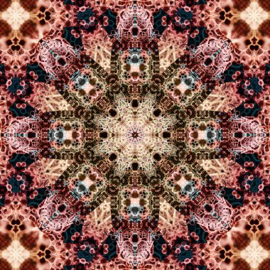 Kusursuz soyut kare deseni. Etnik desen.