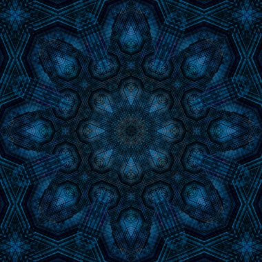 Kusursuz soyut kare deseni. Etnik desen.