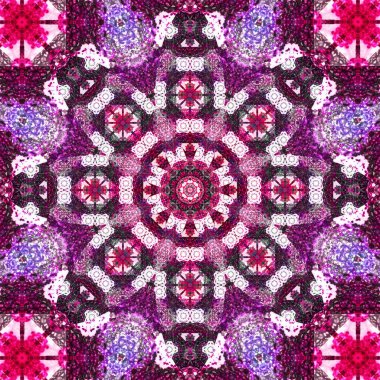 Kusursuz soyut kare deseni. Etnik desen.