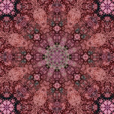 Kusursuz soyut kare deseni. Etnik desen.