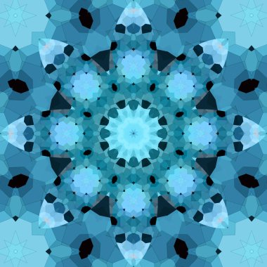 Kusursuz soyut kare deseni. Etnik desen.