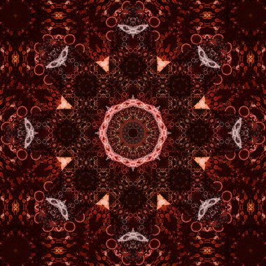 Kusursuz soyut kare deseni. Etnik desen.