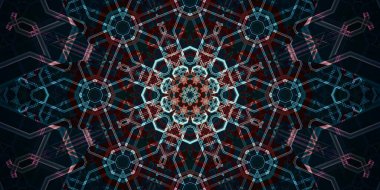 Banner pürüzsüz desen. Sanat dokusu