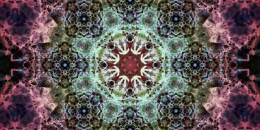 Banner pürüzsüz desen. Sanat dokusu