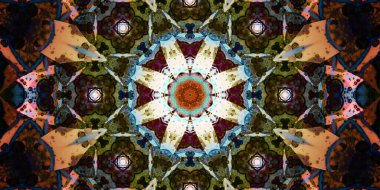 Banner pürüzsüz desen. Sanat dokusu