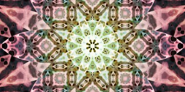 Banner pürüzsüz desen. Sanat dokusu