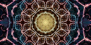 Banner pürüzsüz desen. Sanat dokusu