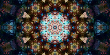 Banner pürüzsüz desen. Sanat dokusu