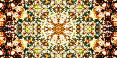 Banner pürüzsüz desen. Sanat dokusu